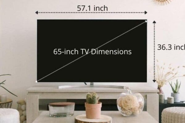 65-Inch TV Dimensions